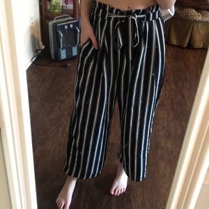 STRIPED CULOTTES